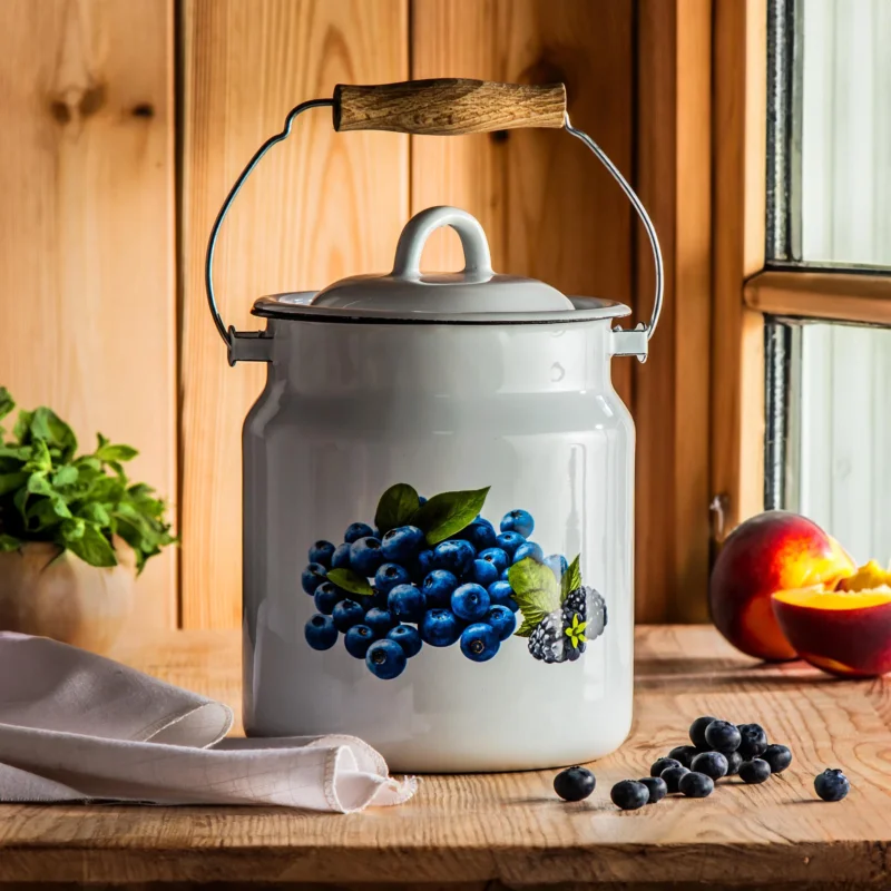 Kanka na mleko emaliowana 3,3 l Do wyczerpania zapasów