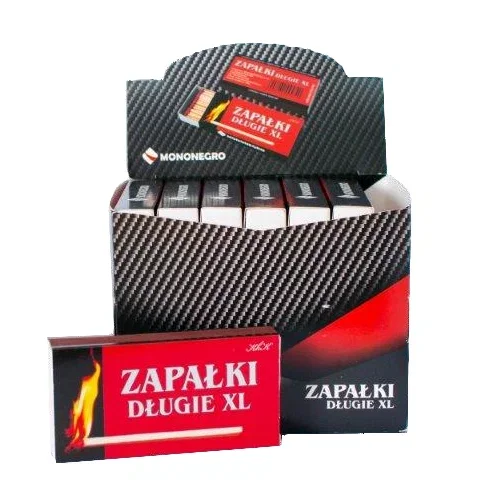 Bezpieczne zakupy Zapałki długie 1 op. 40 szt.