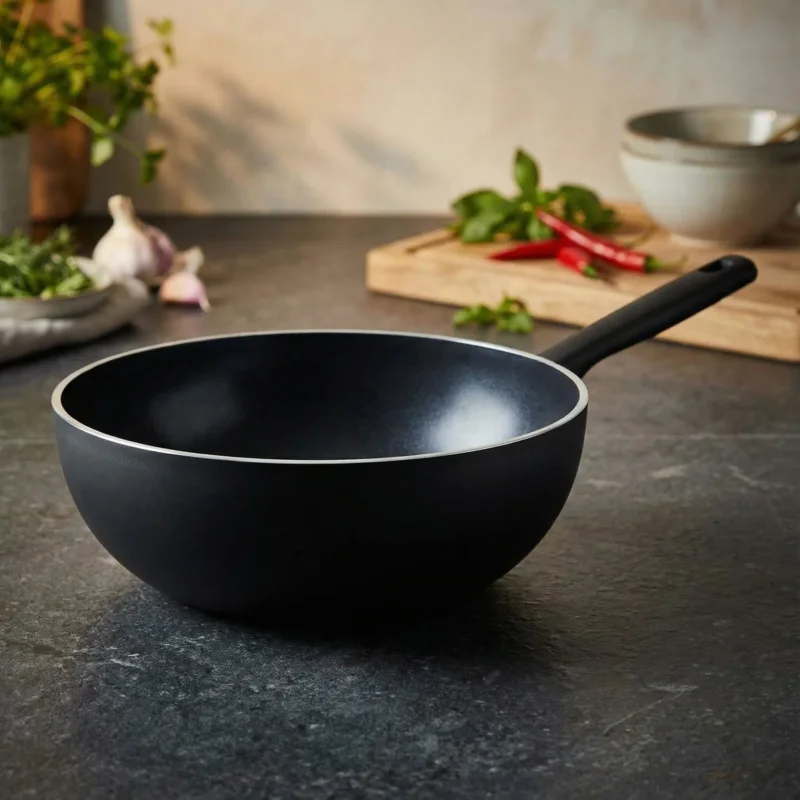 Cena promocyjna DEMEYERE ALU COMFORT 3 Wok Ceraforce 28 cm