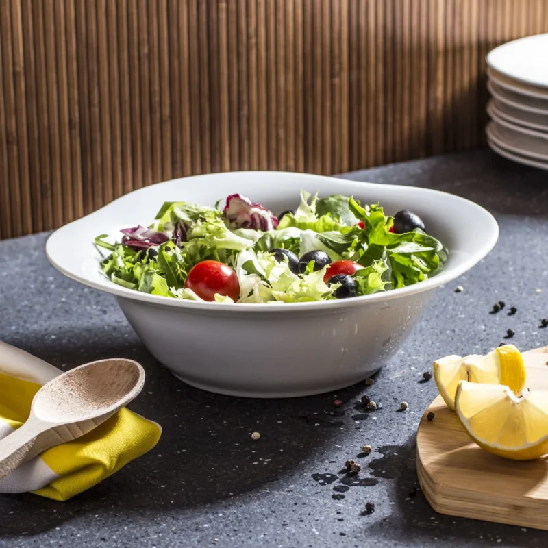 Miska / Salaterka porcelanowa SALAD BIAŁA 1,2 l Promocja