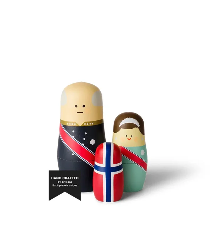 Super okazja Matrioszki Expressions NORWEGIAN ROYALTIES Spring Copenhagen