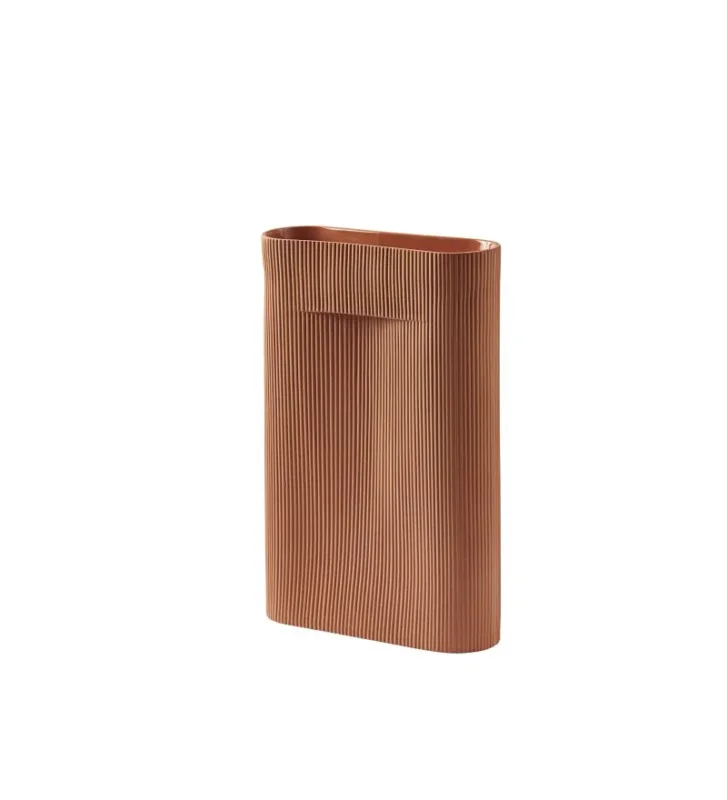 Kup teraz Wazon Ridge Muuto - wysokość 48.5 cm, terracotta