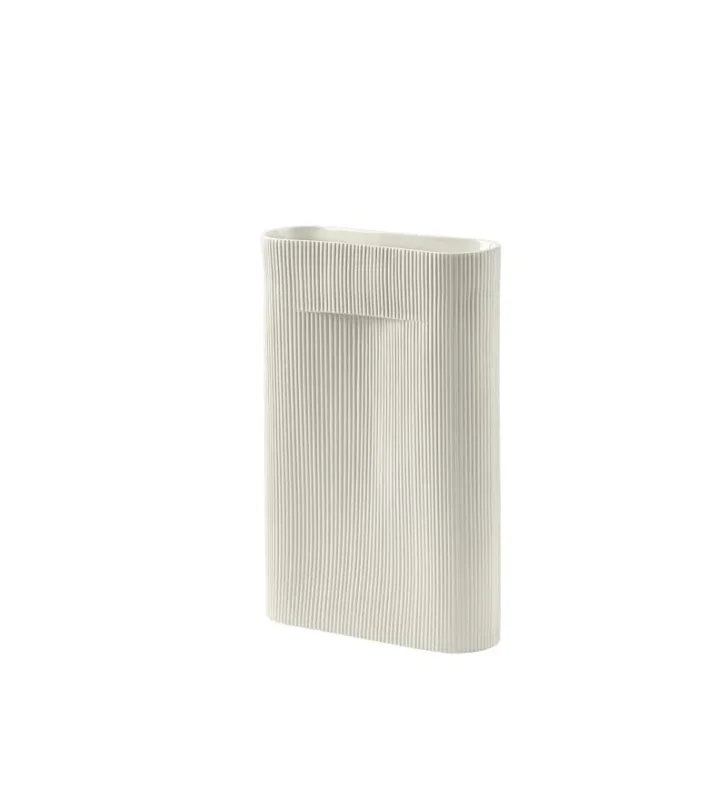 Wazon Ridge Muuto - wysokość 48.5 cm, off-white Do wyczerpania zapasów
