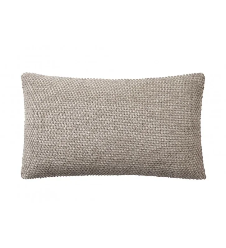 Taniej Poduszka TWINE Muuto - 50x80 cm, Beige-Grey