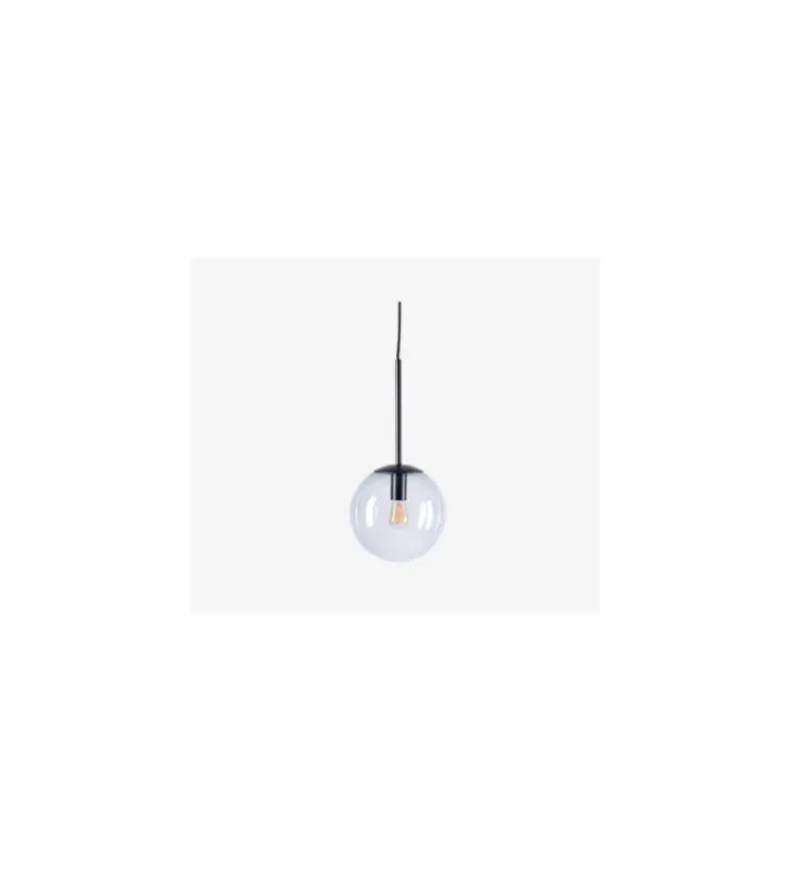 Lampa wisząca pojedyncza Orb Bolia - czarny mat 20 cm Zamów teraz