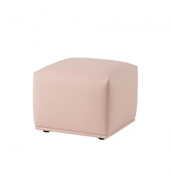 Zniżka Puf tapicerowany ECHO MUUTO - 52 x 52 cm, tkanina Forest Nap 512
