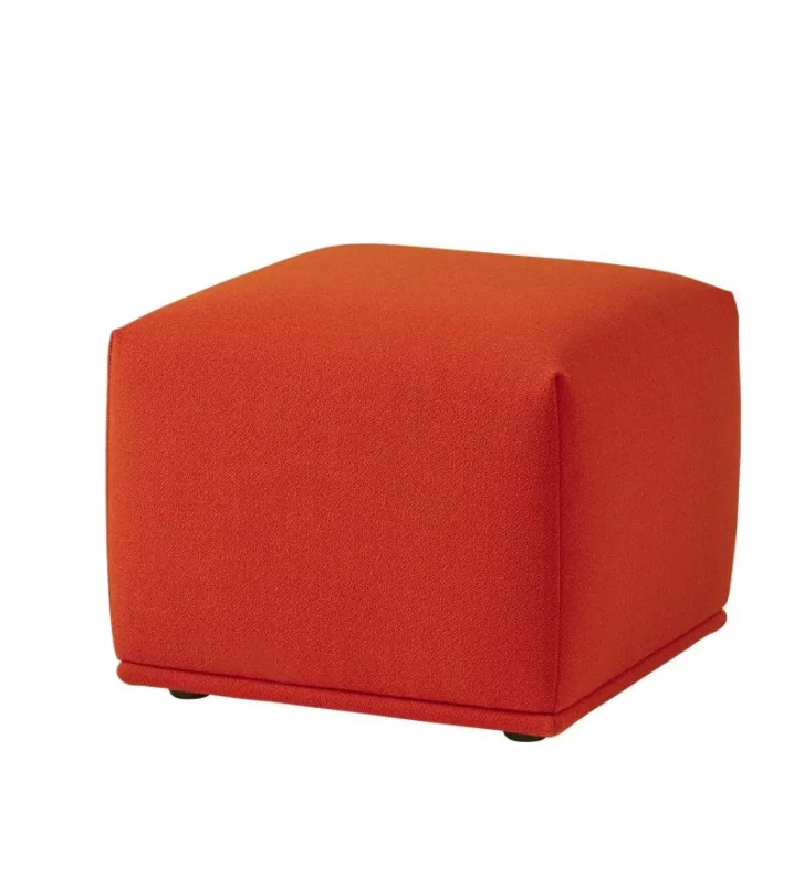 Puf tapicerowany ECHO MUUTO - 52 x 52 cm, tkanina Vidar 542 Tylko dziś