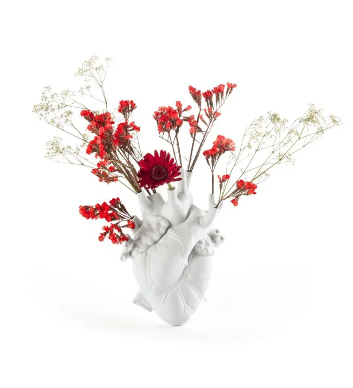 Wazon Love in Bloom Seletti - biała Hit cenowy