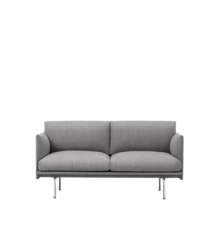 Sofa Studio OUTLINE MUUTO - aluminiowa podstawa, różne kolory Tylko do końca tygodnia