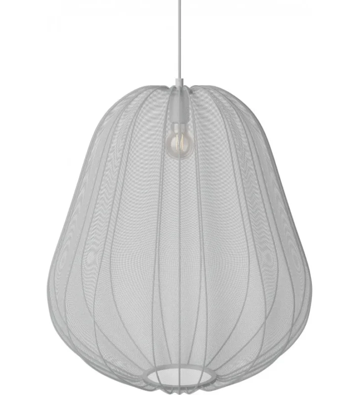 Nowość Lampa wisząca Balloon Bolia Ø53,5 x H60 cm - jasnoszara tkanina