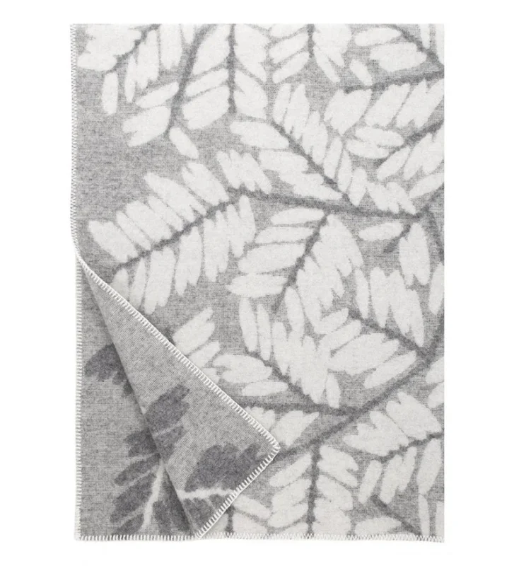 Pled wełniany VERSO Lapuan Kankurit -130 x 180 cm, szary Nie przegap