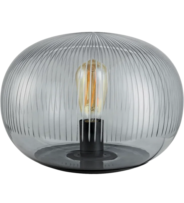 Lampa stołowa Kire Bolia - przydymiona szara Najlepsza cena