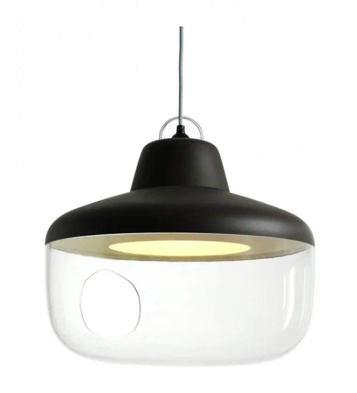 Lampa wisząca Favorite Things ENOstudio - czarna, średnica 43cm Rabat