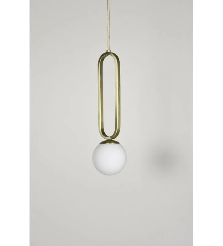 Wyprzedaż Lampa wisząca Cime ENOstudio - średnica 12 cm, mosiądz