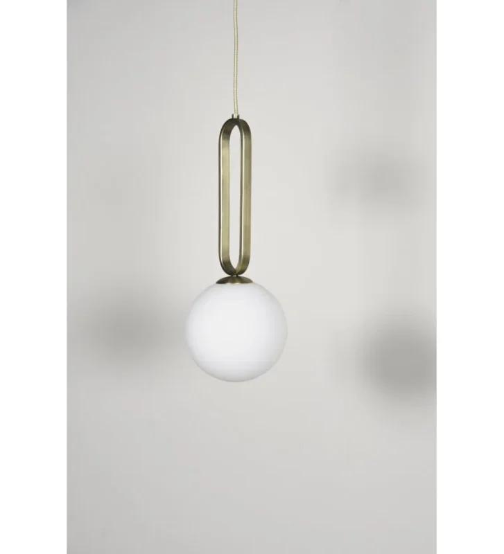 Lampa wisząca Cime ENOstudio - średnica 20 cm, mosiądz Promocja
