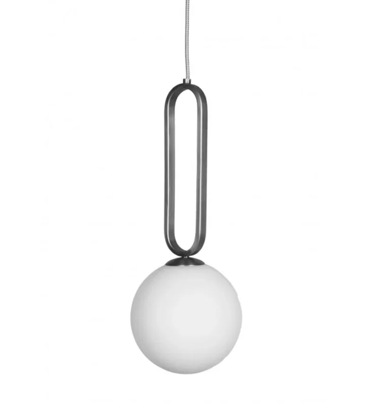 Zniżka Lampa wisząca Cime ENOstudio - średnica 20 cm, srebrna