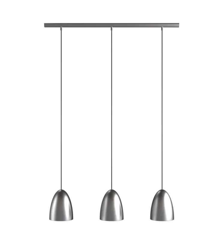 Lampa wisząca Nexus 20 Nordlux Design For The People - potrójna, szczotkowana stal Ostatnia szansa