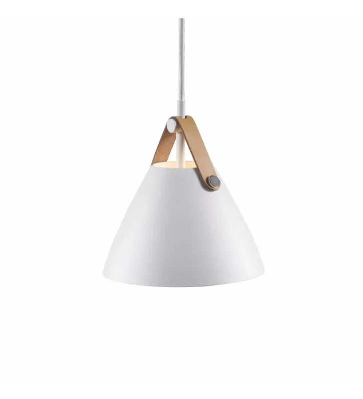 Hit sprzedaży Lampa wisząca Strap 16 Nordlux Design For The People - biała