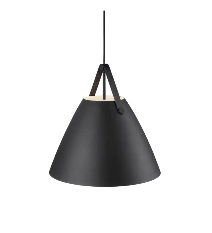 Szybka dostawa Lampa wisząca Strap 48 Nordlux Design For The People - czarna