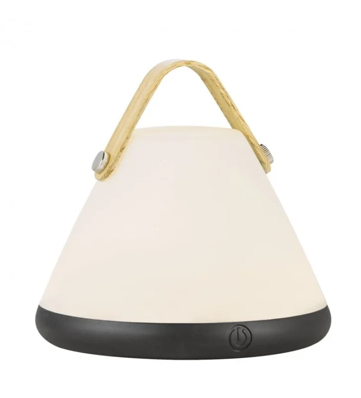 Niska cena Przenośna lampa stołowa Strap to Go Nordlux Design For The People - biało-czarna