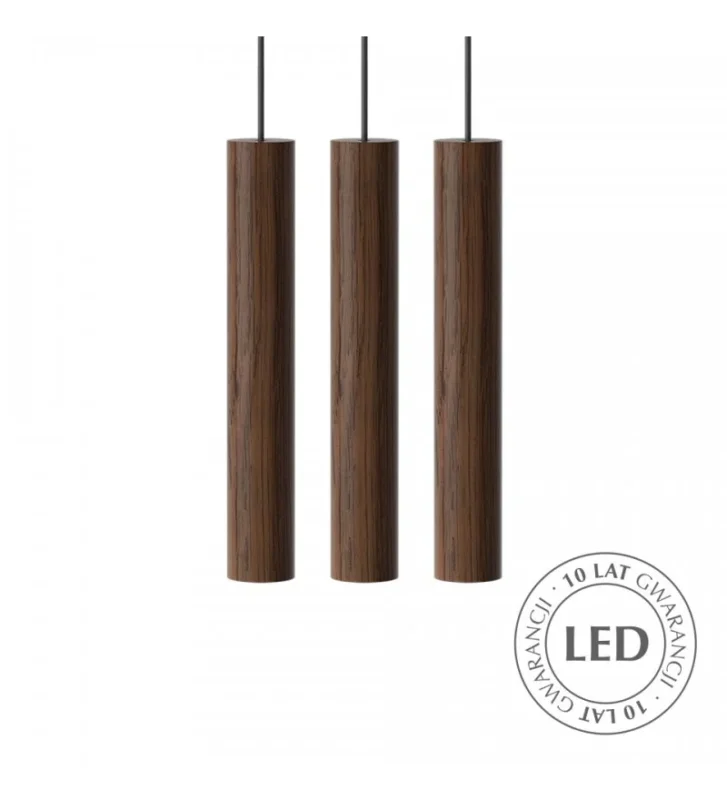 Lampa Chimes Cluster 3 dark oak UMAGE - ciemny dąb Dodaj do koszyka