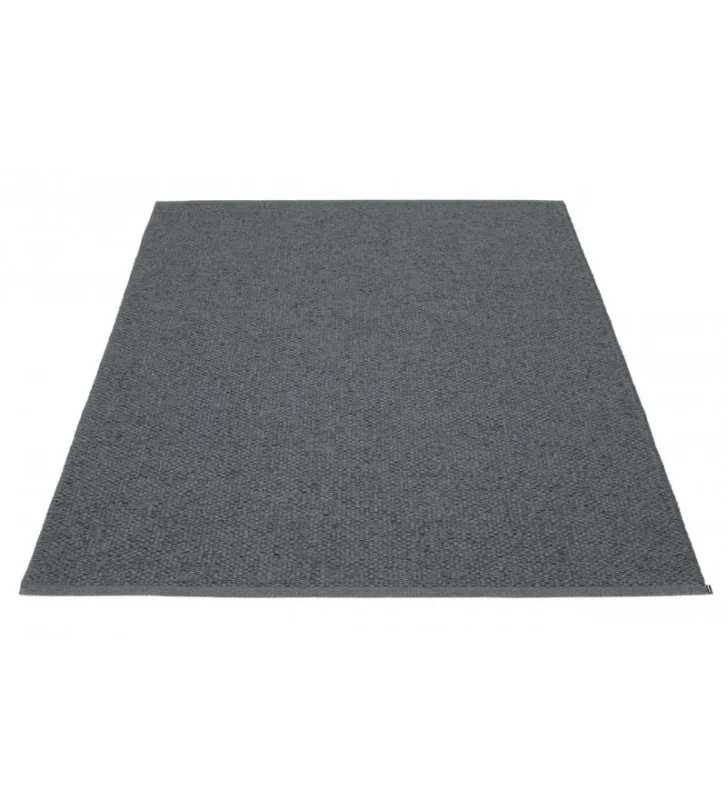 Popularny Dywan SVEA Pappelina - granit / black metallic / 230x320cm