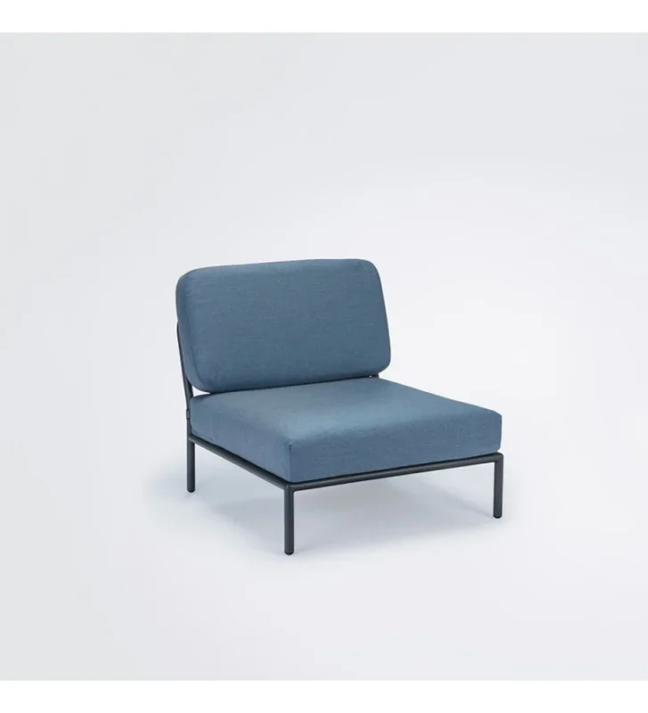 Fotel modułowy ogrodowy Level HOUE - Carbon Sky / Sunbrella, na zewnątrz Ograniczona ilość