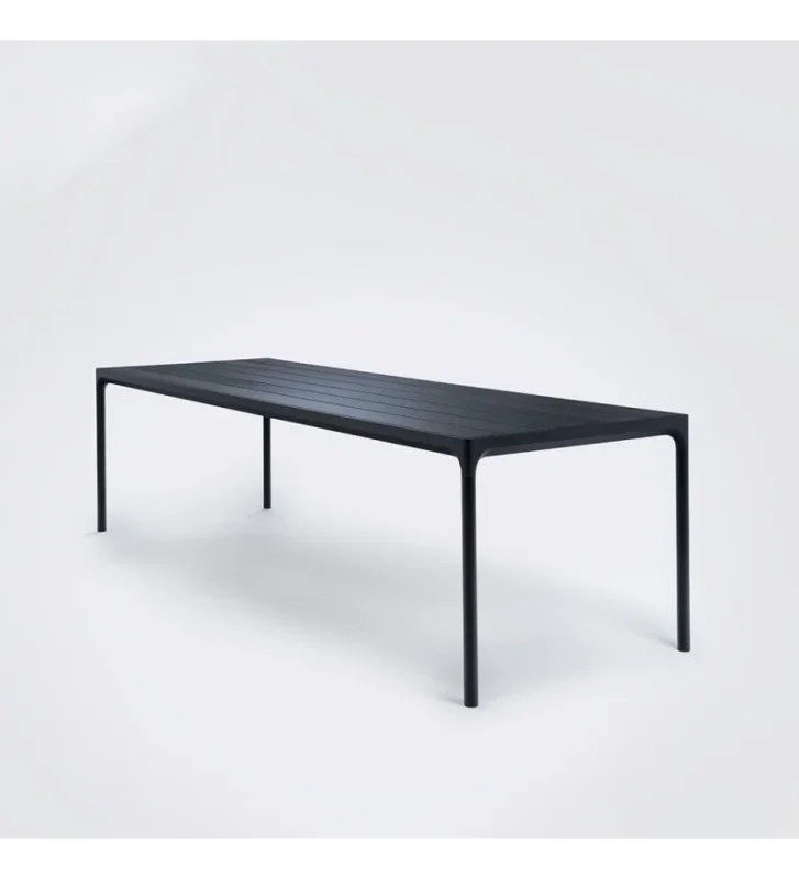 Promocja Stół ogrodowy FOUR HOUE - 270x90cm, czarny, na zewnątrz