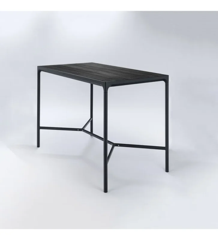 Sprawdź teraz Stół barowy FOUR HOUE - 160x90cm, czarny, na zewnątrz