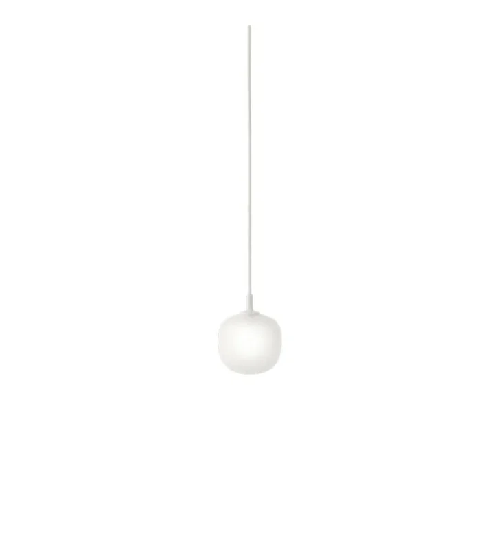 Lampa wisząca Rime Muuto - biała, średnica 12 cm Hit sprzedaży