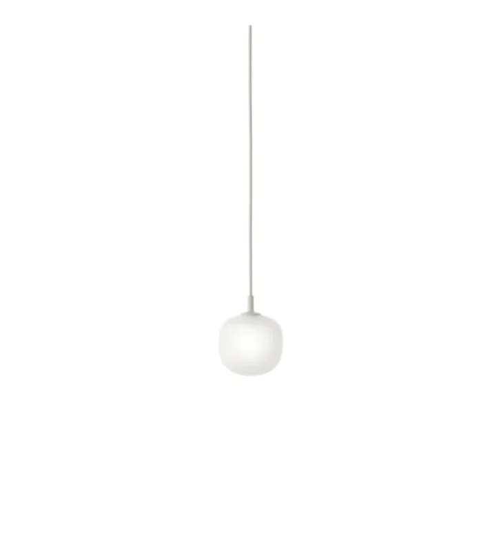 Oferta limitowana Lampa wisząca Rime Muuto - szara, średnica 12 cm