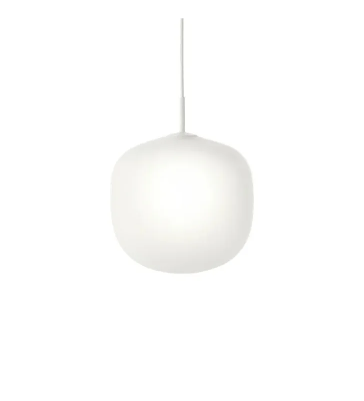 Hit sprzedaży Lampa wisząca Rime Muuto - biała, średnica 37 cm