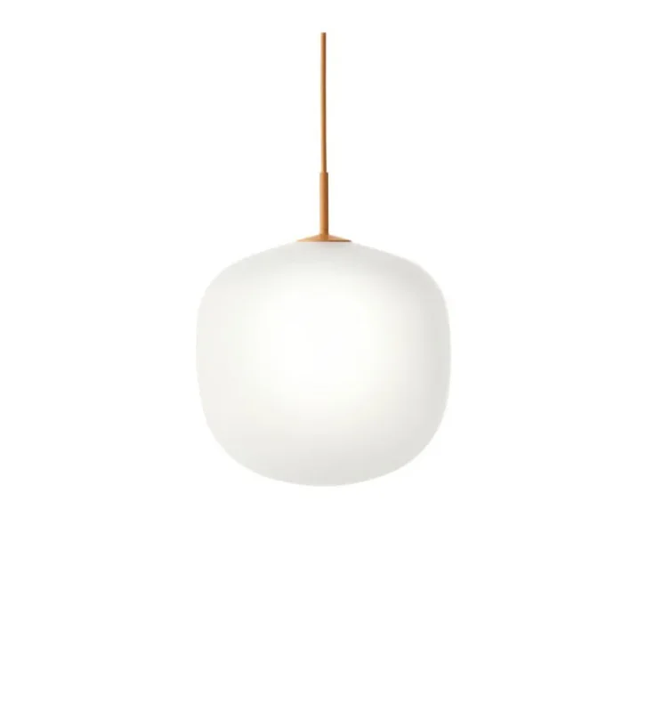 Lampa wisząca Rime Muuto - pomarańczowa, średnica 37 cm Tani