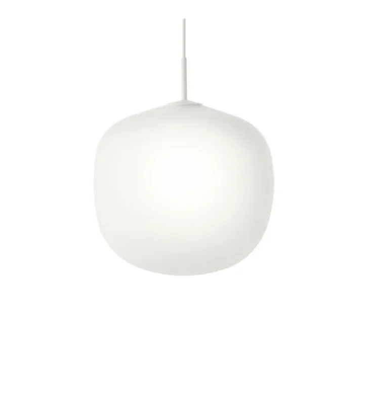 Tylko do końca tygodnia Lampa wisząca Rime Muuto - biała, średnica 45 cm