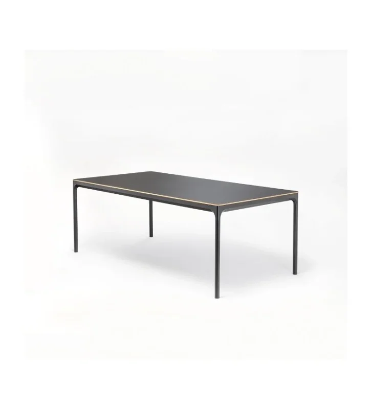 Oferta limitowana Stół jadalniany FOUR HOUE - 240x100cm, różne kolory blatu z czarnymi nogami
